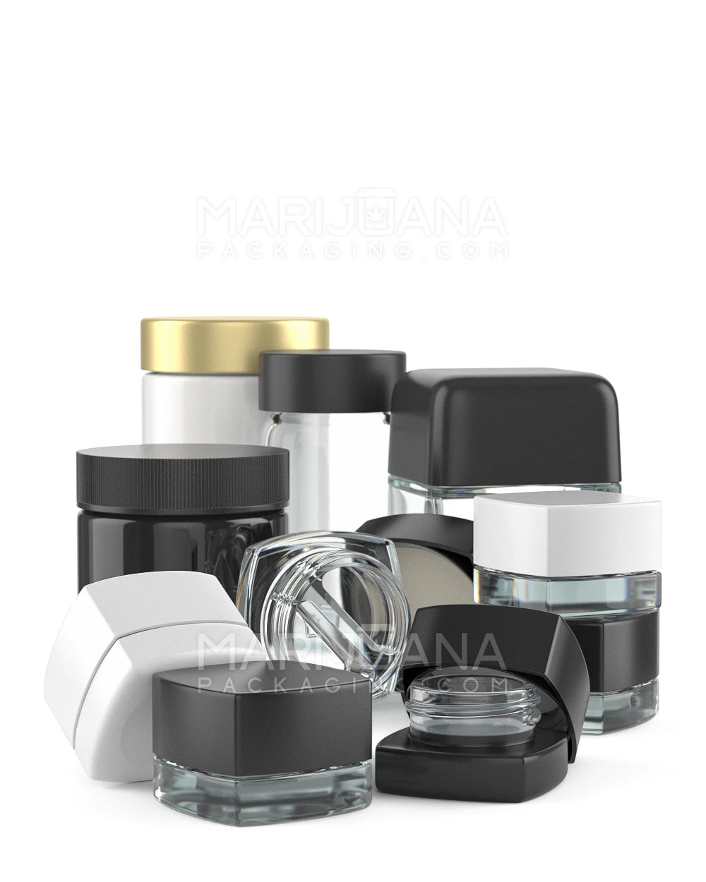 Child Resistant Jars - Marijuana Packaging