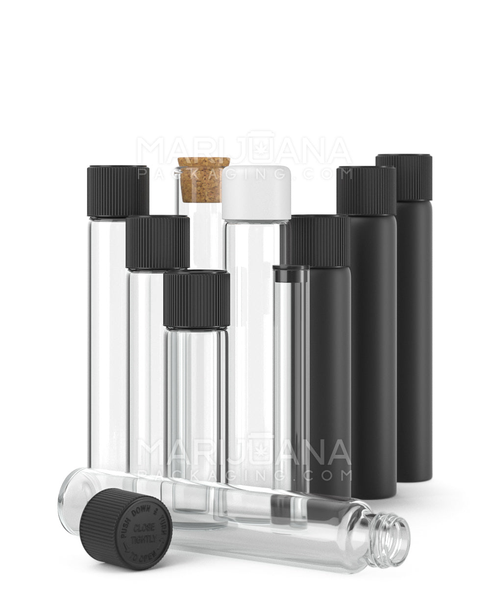 Glass Pre-Roll Tubes - Marijuana Packaging