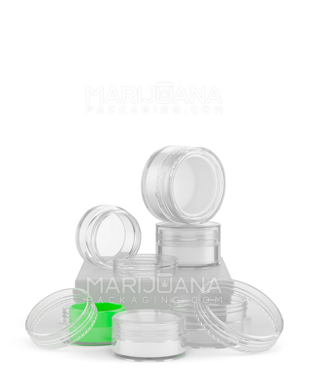 Plastic Concentrate Containers - Marijuana Packaging