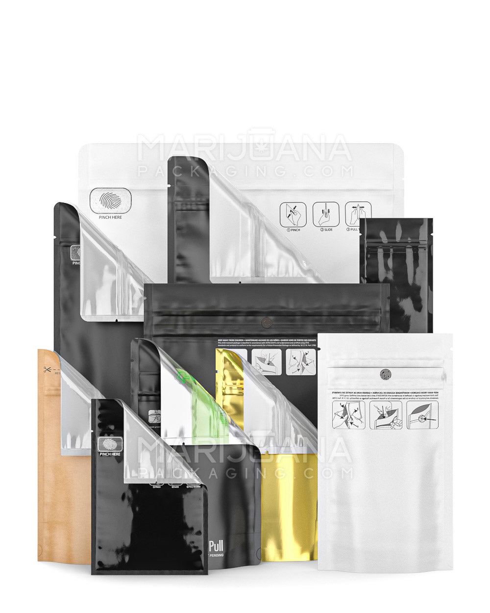 Tamper Evident Mylar Bags - Gamut Packaging