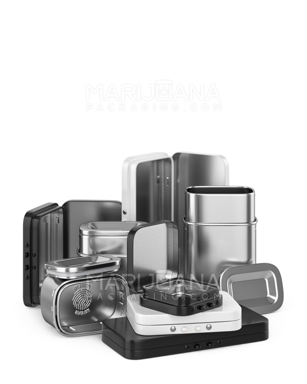 Metal Container For Packaging Deluxe Packaging Containers