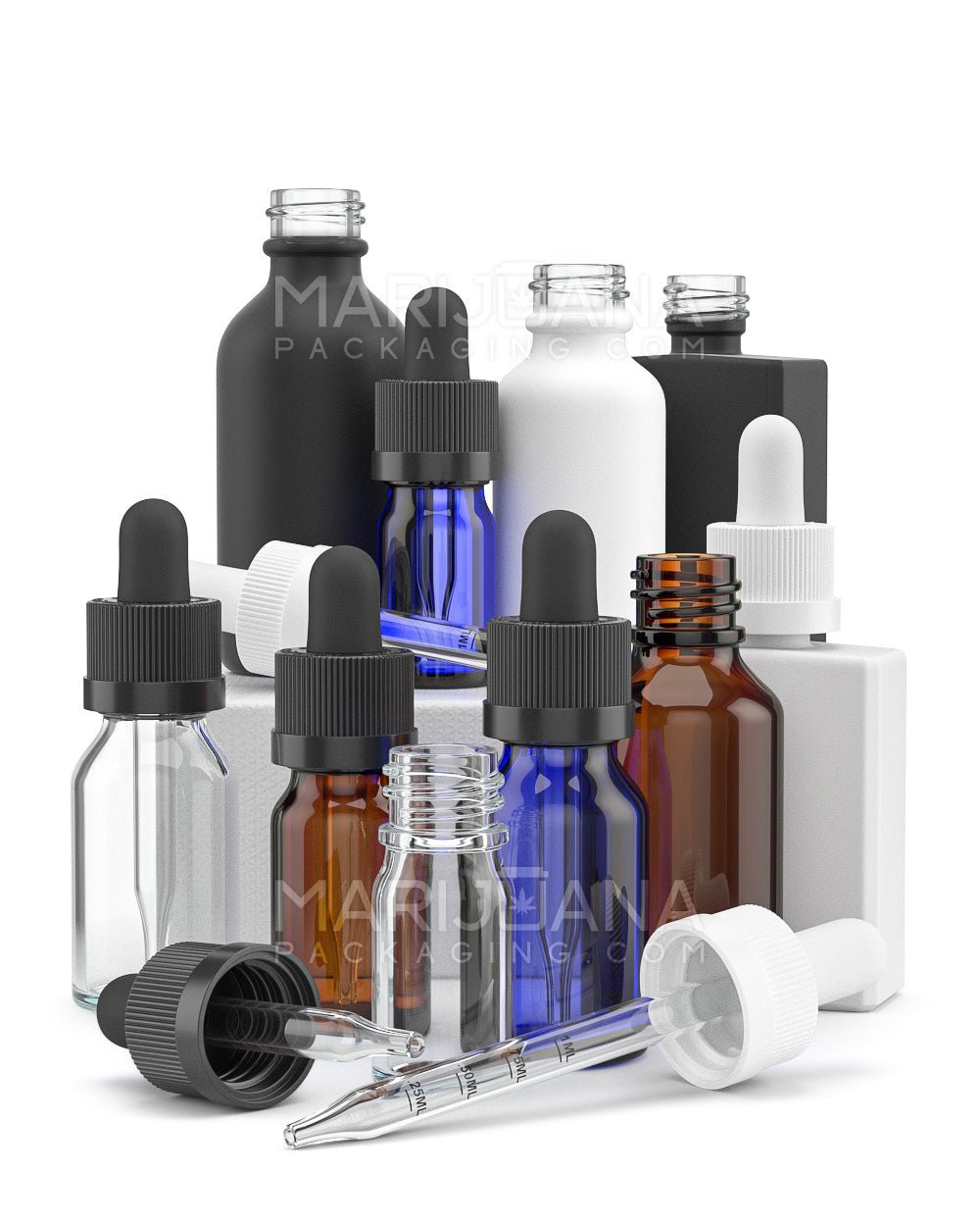 Tincture Dropper Bottles - Gamut Packaging