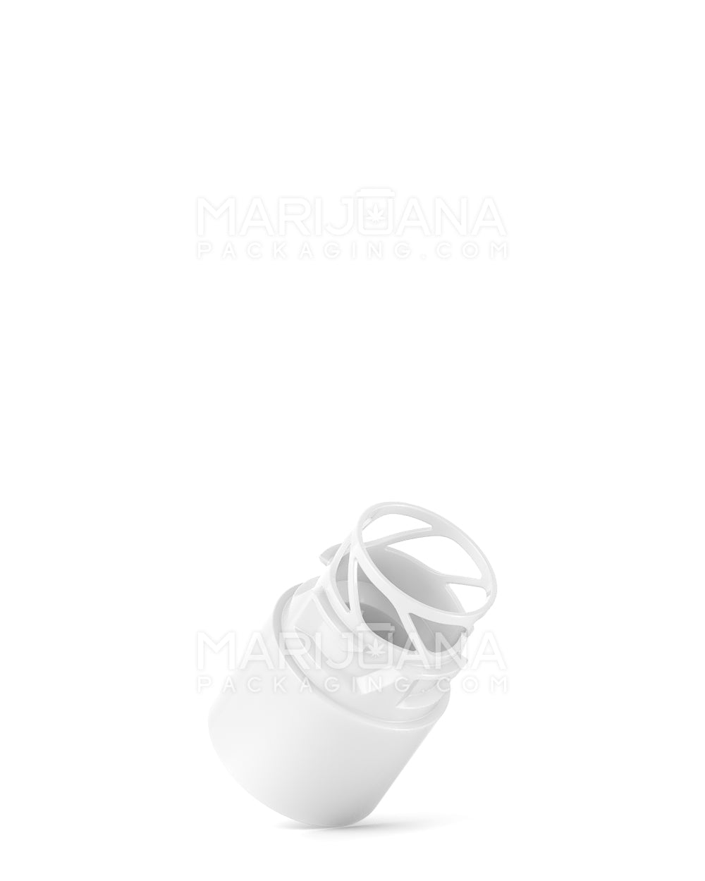 POLLEN GEAR | KAPSŪLA Vape Cartridge Tube Base | 84mm - White - 1450 Count