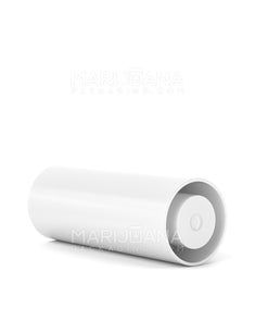 POLLEN GEAR | KAPSŪLA Child Resistant Push Down & Turn Universal Plastic Caps for Vape Tube | 84mm - White - 1450 Count