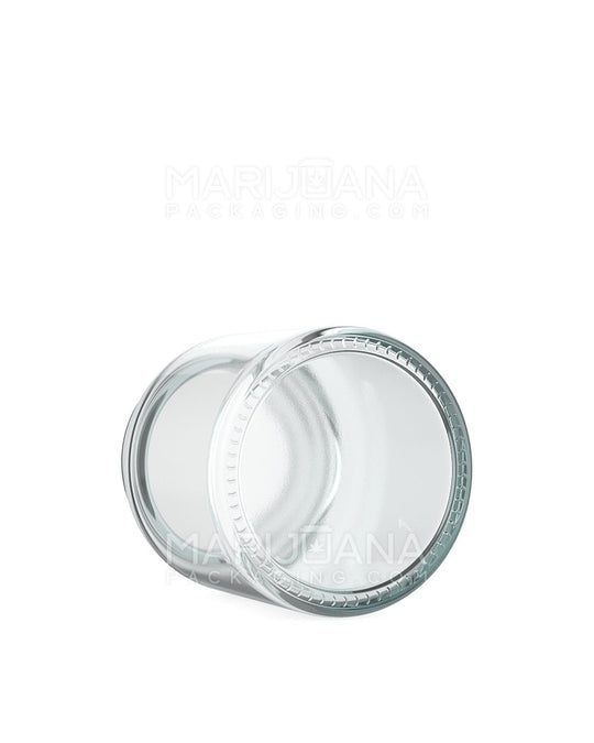 POLLEN GEAR | Kolossus Straight Sided Clear Glass Jars | 66mm - 6.4oz - 60 Count - 4