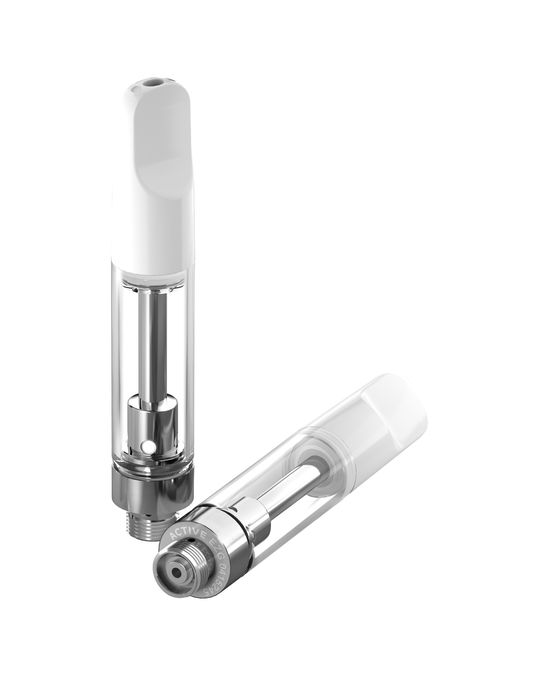 ACTIVE | EZ Click™ Glass GoodCarts Vaporizer Cartridge with 2mm Aperture | 1mL - EZ Click - 100 Count - 6