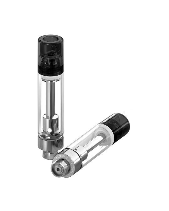 ACTIVE | EZ Click™ Glass GoodCarts Vaporizer Cartridge with 2mm Aperture | 1mL - EZ Click - 100 Count - 7