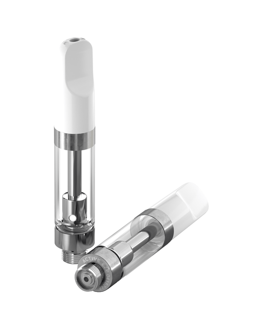 ACTIVE | EZ Click™ Polyresin GoodCarts Vaporizer Cartridge with 2mm Aperture | 1mL - EZ Click - 100 Count - 11