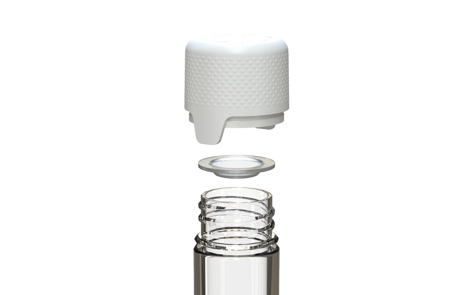 CHUBBY GORILLA | Child Resistant Clear Plastic Aviator Pre - Roll Tubes w/ White Cap | 25mm - 115mm - 400 Count - 4