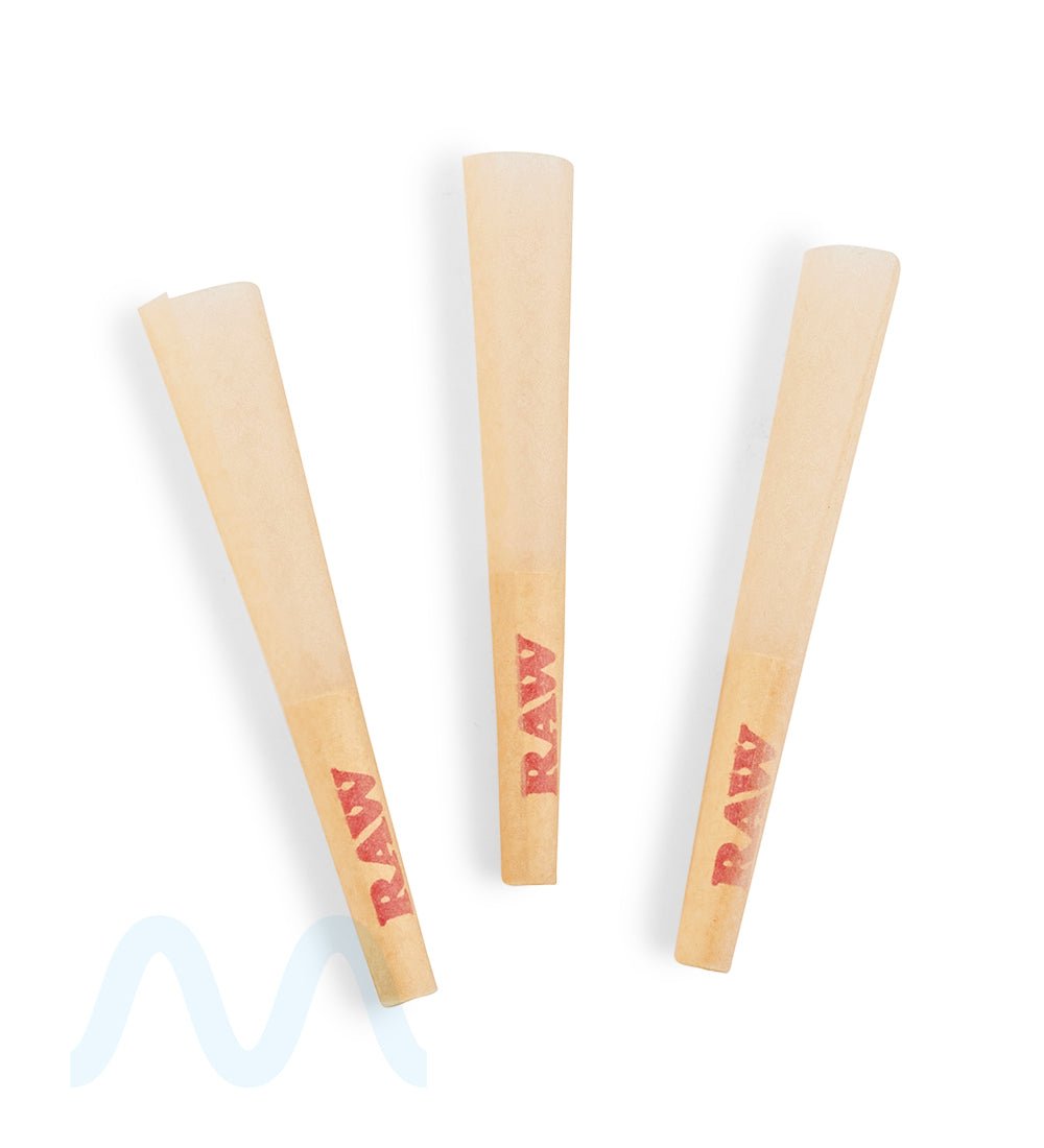 RAW | Classic Single Size Pre - Rolled Cones | 70mm - Unbleached Paper - 500 Count - 4