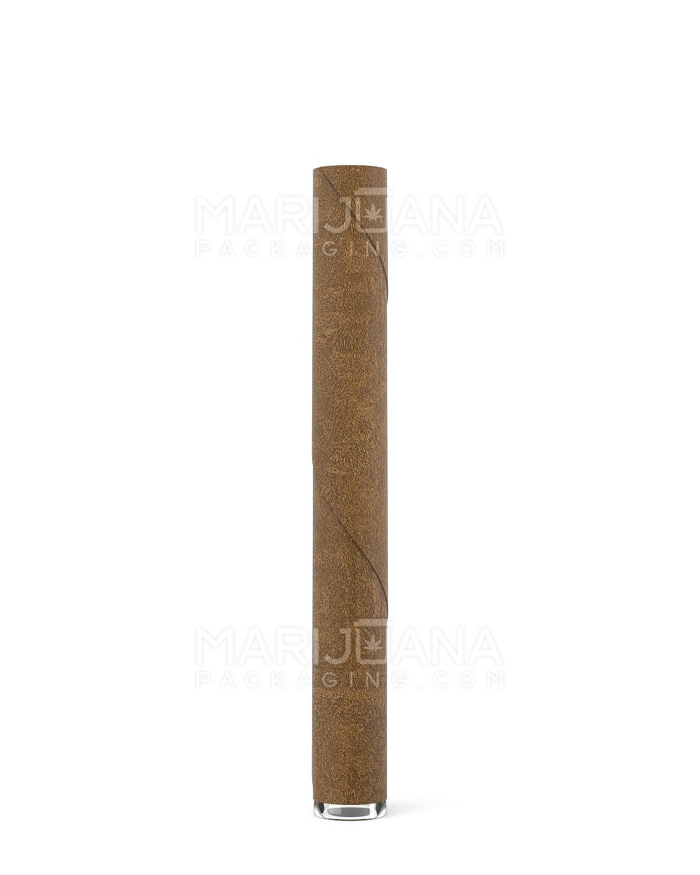 King Size Glass Tipped Wrapped Pre-Rolled Blunt Cones | 109mm - Brown Paper - 80 Count - 1