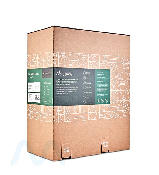 JIWA | Party Size Pre-Rolled Cones | 140mm - Dutch Brown Paper - 1134 Count Image