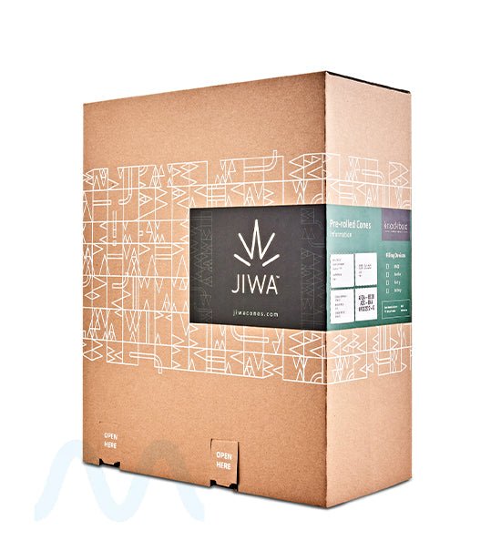 JIWA | Party Size Pre - Rolled Cones | 140mm - Dutch Brown Paper - 1134 Count - 2