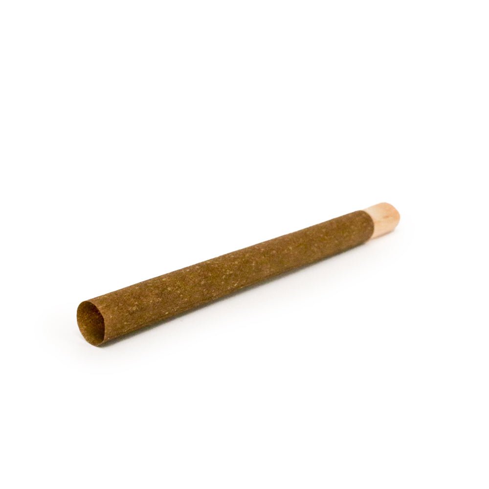 CUSTOM CONES USA | 109mm Pre - Rolled Tube Standard Brown Hemp Wrap with Natural Wood Tip | 109/30mm - 200 Count - 3