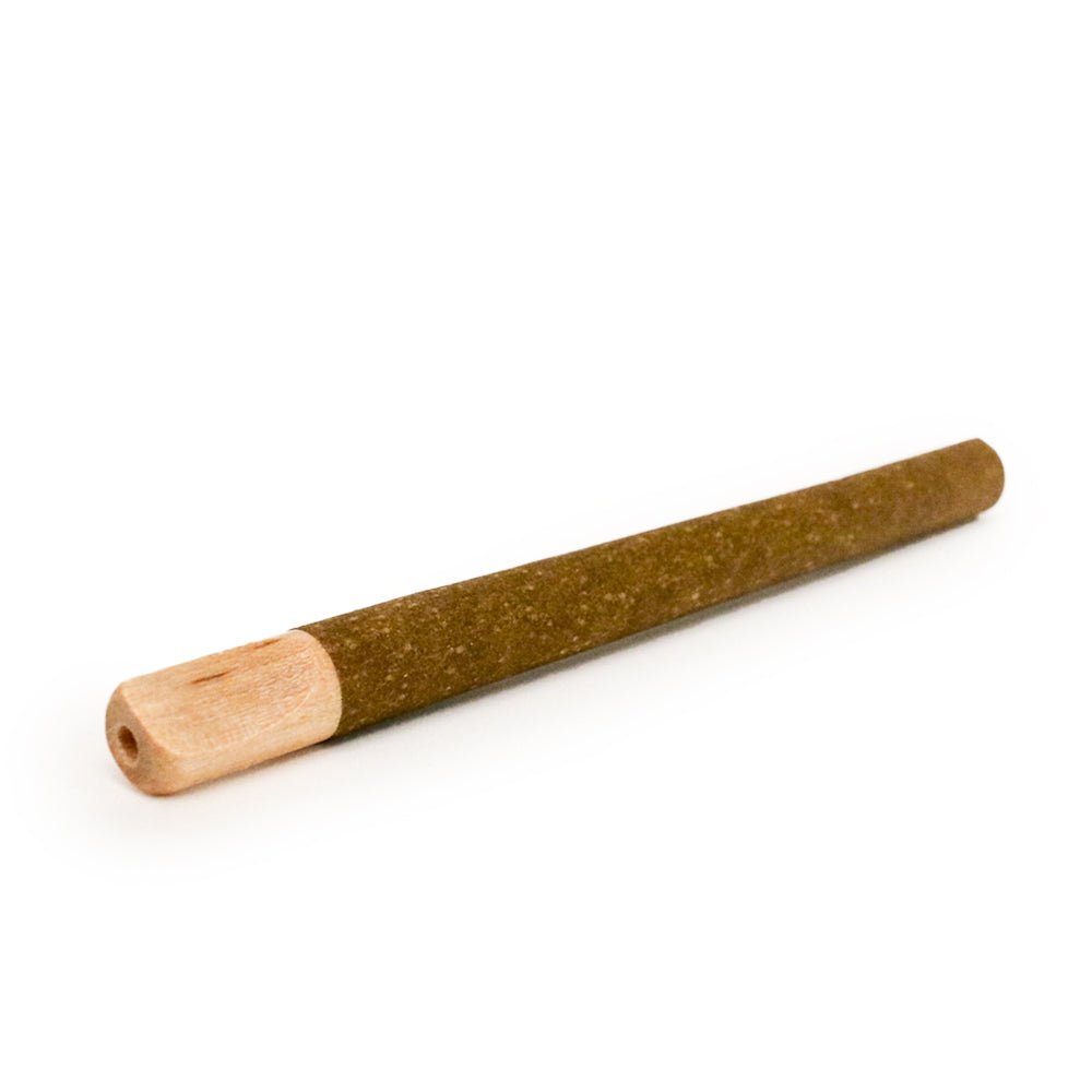 CUSTOM CONES USA | 109mm Pre - Rolled Tube Standard Brown Hemp Wrap with Natural Wood Tip | 109/30mm - 200 Count - 4