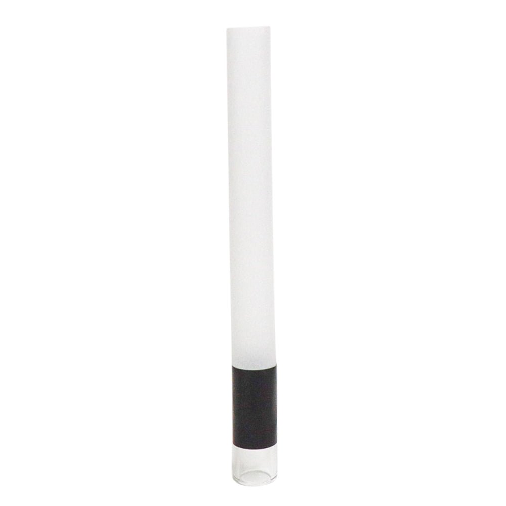 CUSTOM CONES USA | Classic King Size Pre - Rolled Tubes w/ Glass Filter Tip | 109mm - Refined White Paper - 100 Count - 1