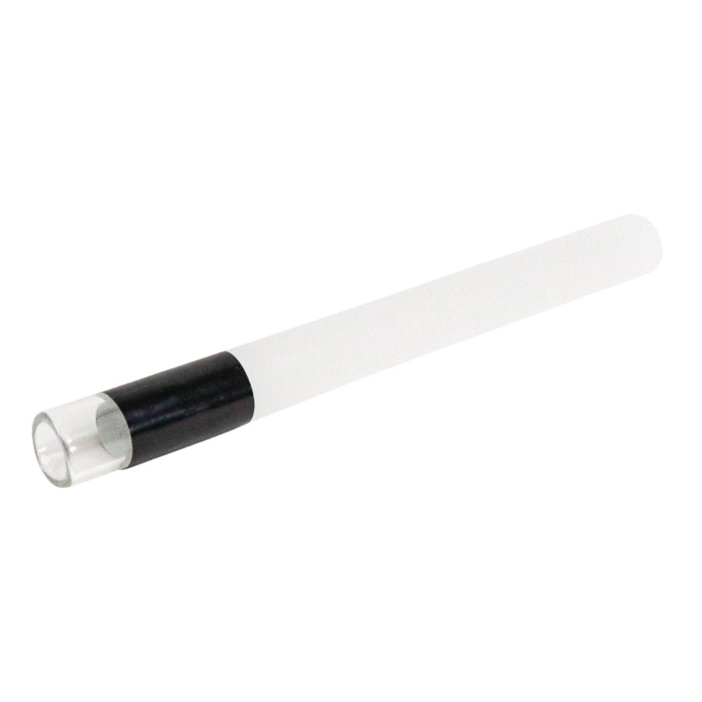 CUSTOM CONES USA | Classic King Size Pre - Rolled Tubes w/ Glass Filter Tip | 109mm - Refined White Paper - 100 Count - 1