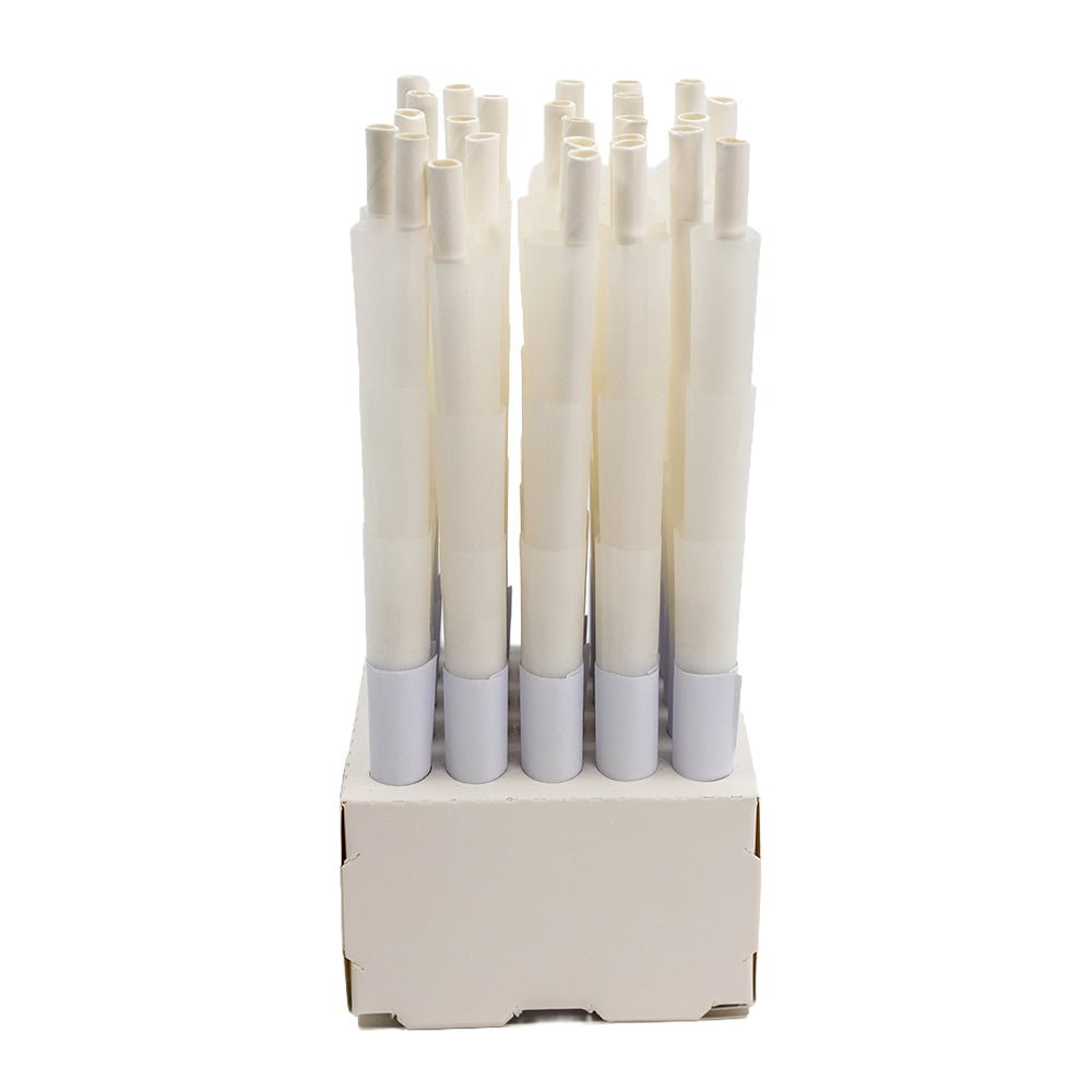 CUSTOM CONES USA | Pre - Rolled Cones w/ Ceramic Filter Tip | 90mm - Refined White Paper - 100 Count - 4