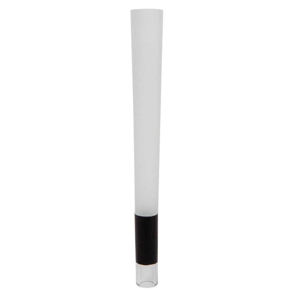 CUSTOM CONES USA | Classic King Size Pre - Rolled Cones w/ Glass Filter Tip | 109mm - Refined White Paper - 50 Count - 1