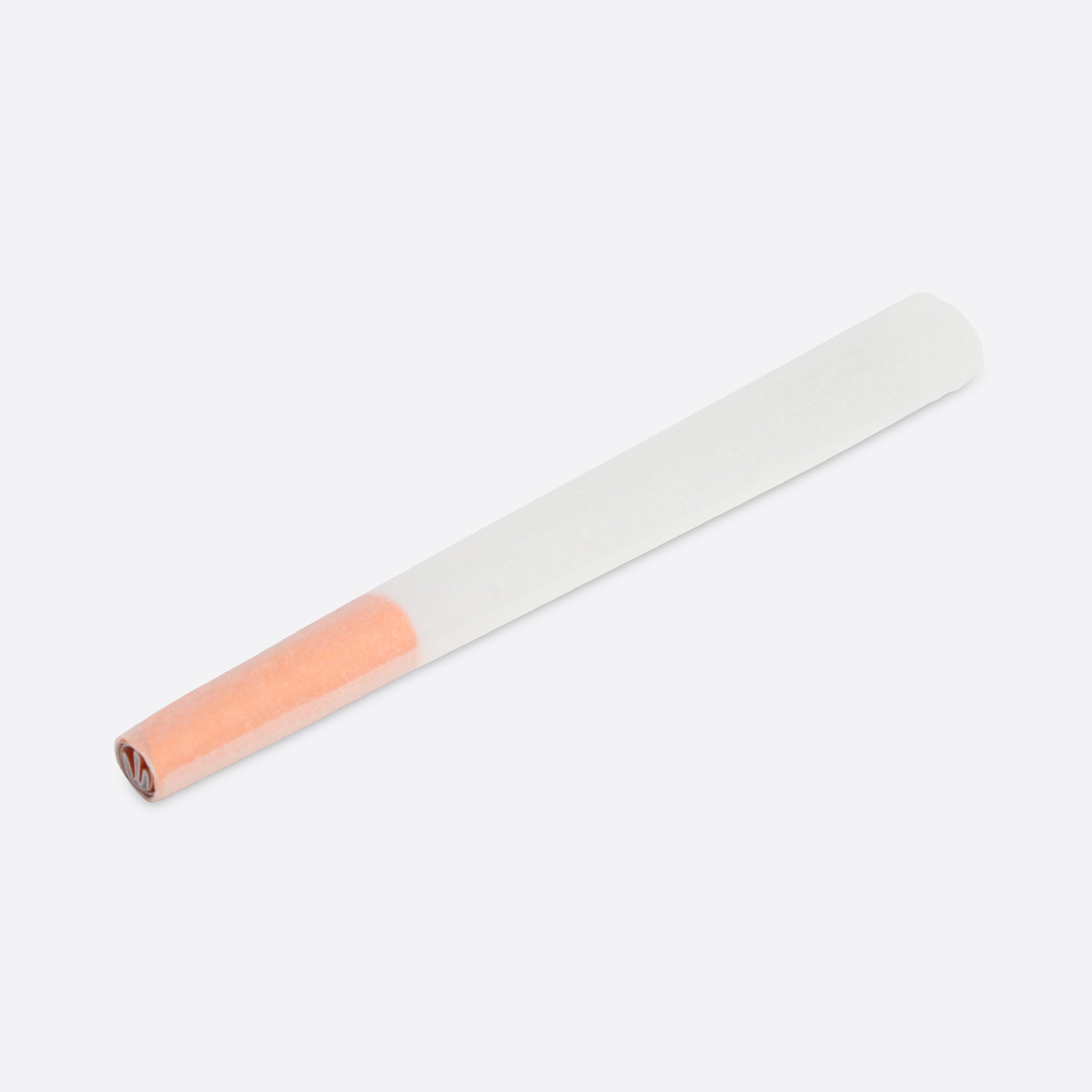 CUSTOM CONES USA | 1 1/4 Size Pre - Rolled Cones w/ Orange Filter Tip | 84mm - Refined White Paper - 900 Count - 1