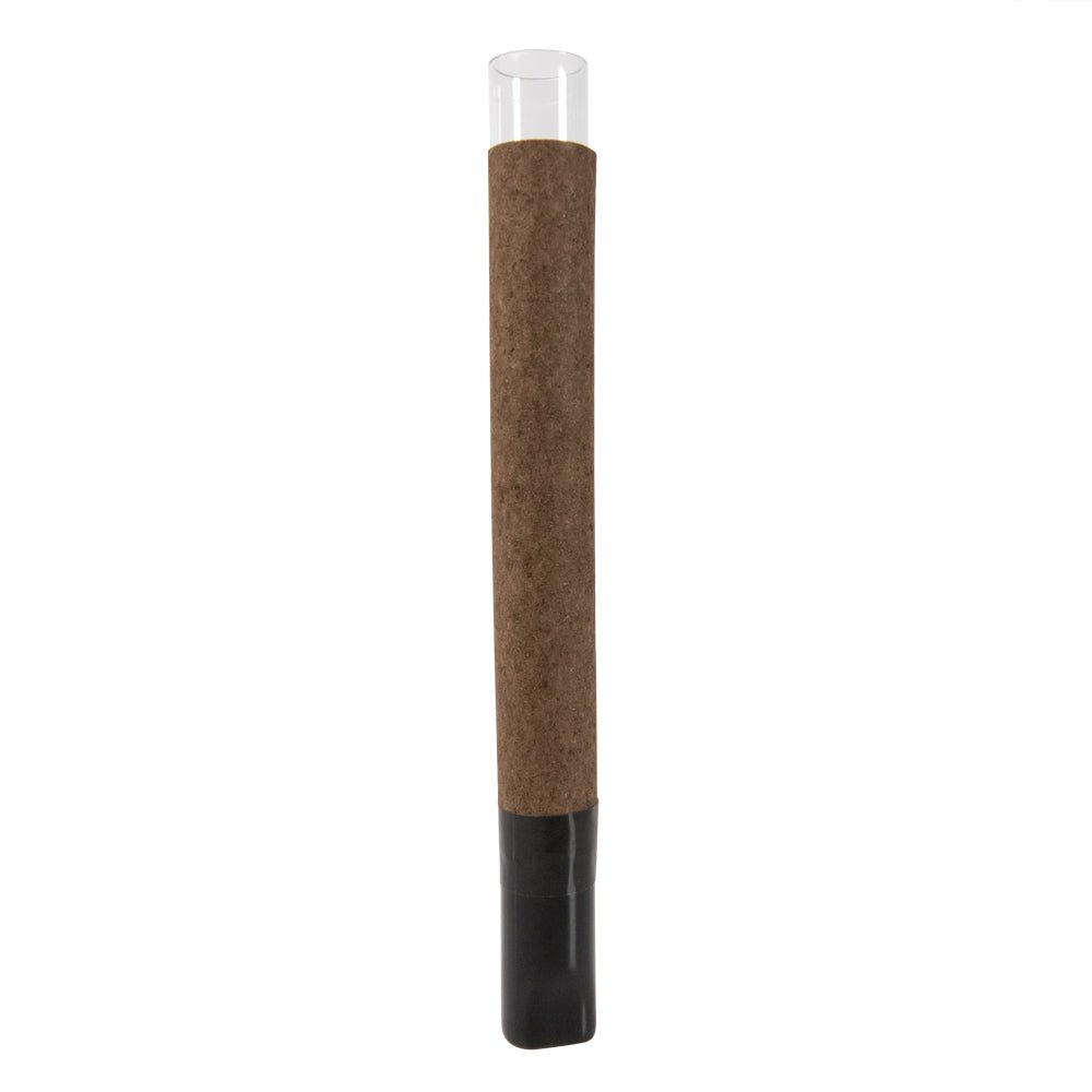 CUSTOM CONES USA | Classic King Size Pre - Rolled Tubes w/ Ceramic Filter Tip | 109mm - Brown Hemp Wrap - 50 Count - 1