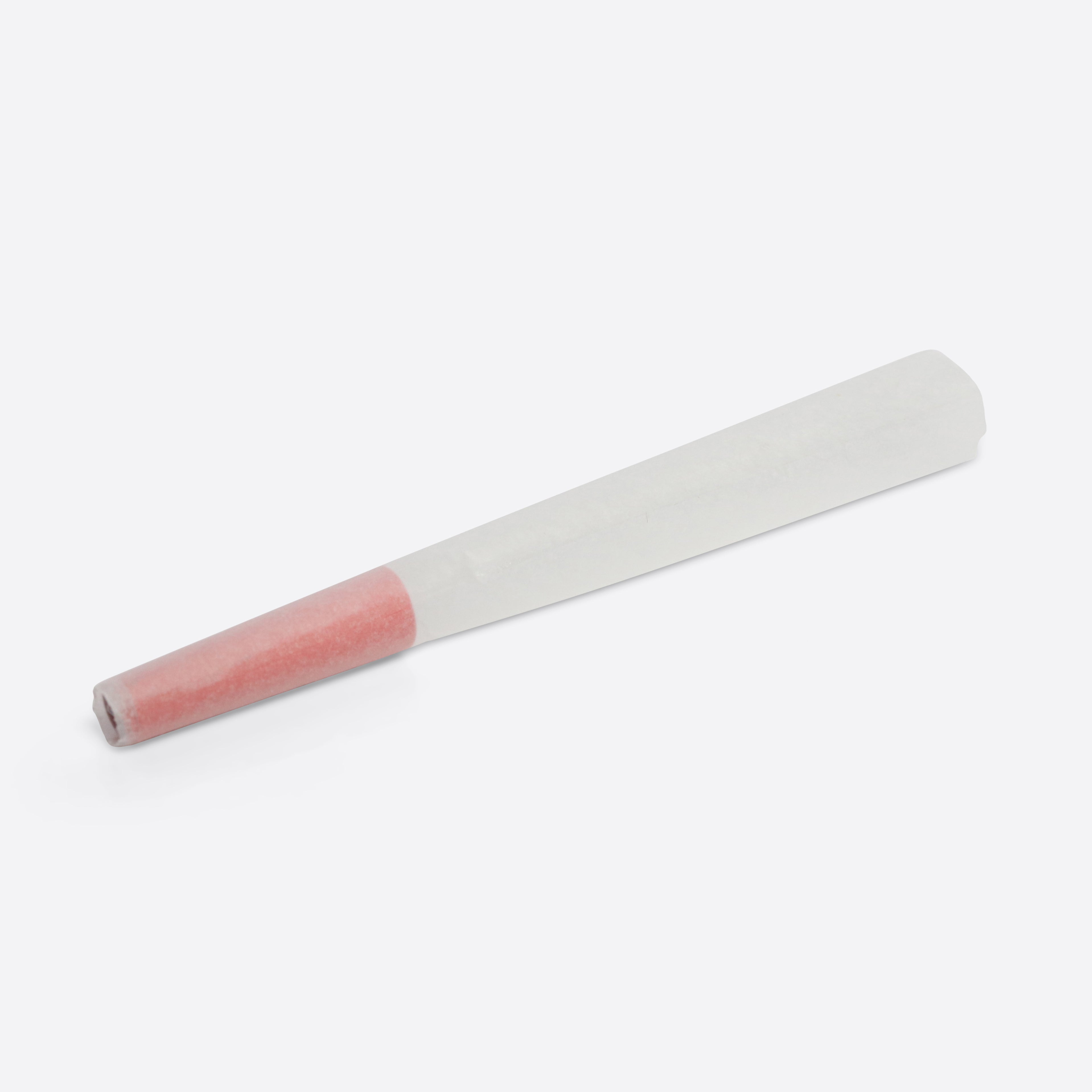 CUSTOM CONES USA | Classic King Size Pre - Rolled Cones w/ Red Filter Tip | 109mm - Refined White Paper - 800 Count - 1