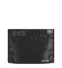 Child Resistant | Pinch N Slide ASTM Matte Black Mylar Exit Bags | 12in x 9in - 56g - 250 Count