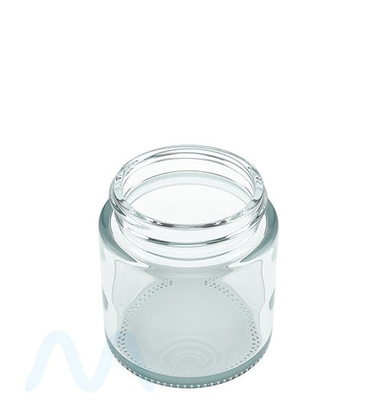 Straight Sided Clear Glass Jars | 53mm - 3.75oz - 32 Count - 1