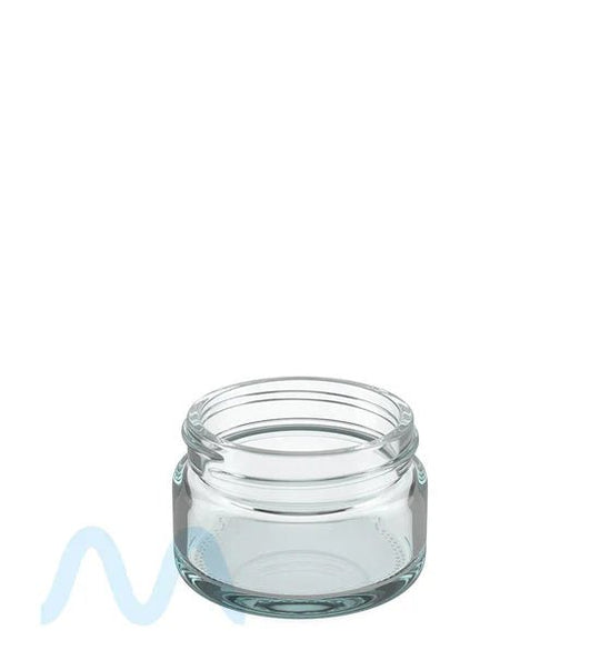 Straight Sided Clear Glass Jars | 50mm - 1oz - 200 Count - 1