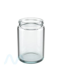 Straight Sided Clear Glass Jars | 50mm - 5oz - 100 Count