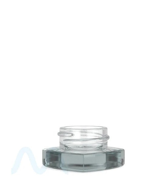 Clear Glass Pillow Concentrate Jar | 32mm - 5mL - 250 Count - 1