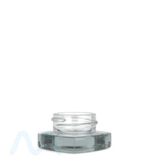 Clear Glass Pillow Concentrate Jar | 32mm - 5mL - 250 Count