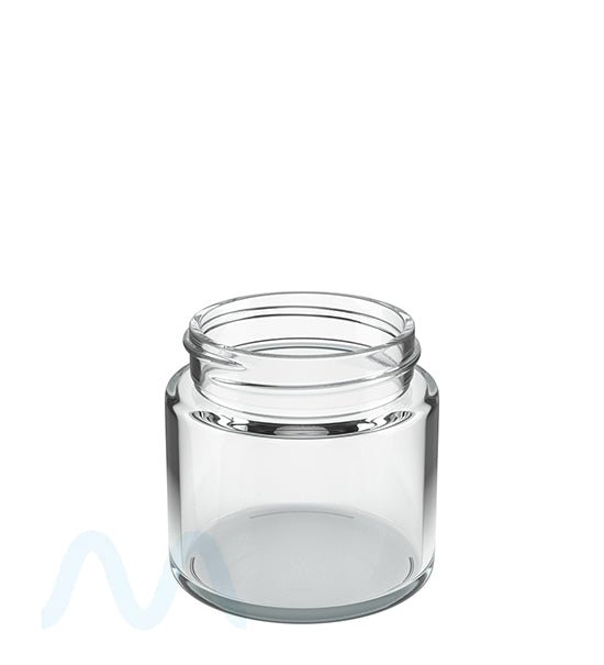 Straight Sided Clear Glass Jars | 53mm - 3oz - 144 Count - 1