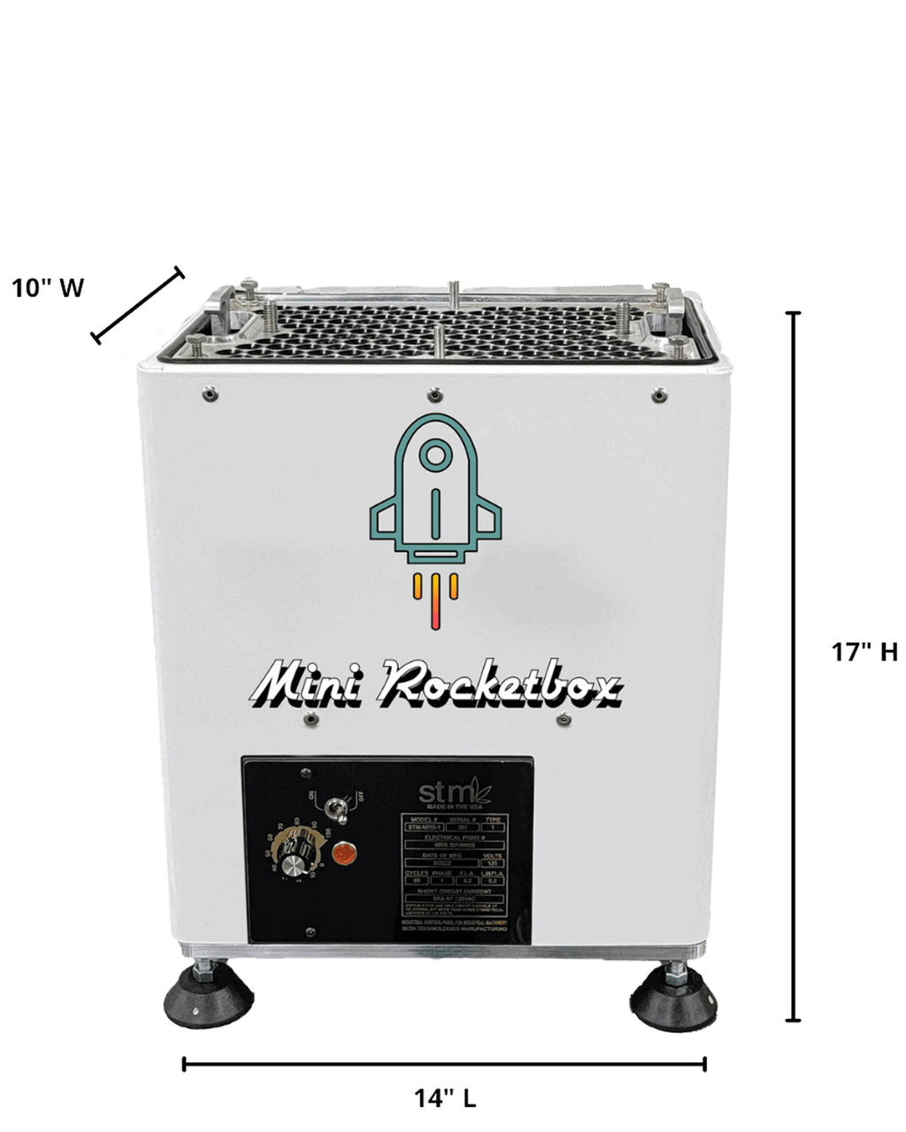 Rocketbox Containers STM Mini Rocketbox 84mm Pre Roll Machine 143 Cones/Min – Gamut Packaging
