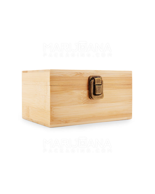 Wizard Riding Mushroom Wooden Latch Lock Stash Box w/ Accessories | 152mm - Wood - 5