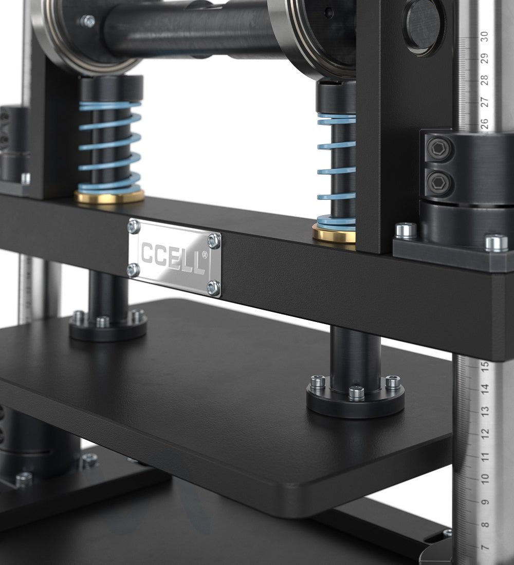 CCELL | Arbor Press Snap - Fit Fastening Machine | Fasten 50 Cartridge Mouthpieces - 5