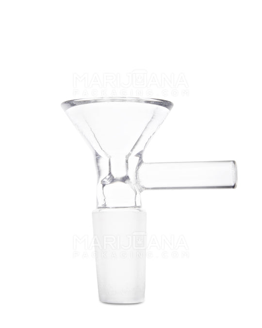 Funnel Clear Bowl w/ Handle | Glass - 14mm - Assorted