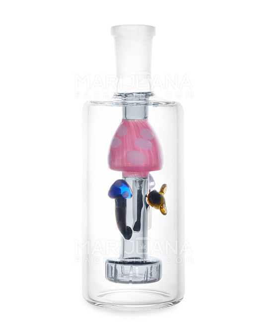 Smoke Mushroom Glass Ashcatcher | 14mm - 90 Degree - Male