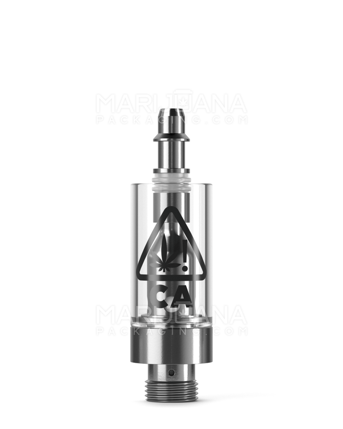 RAE California Universal Symbol | Ceramic Core Glass Vape Cartridge w/ 2mm Aperture | 0.5mL - Hand Press - 100 Count Image