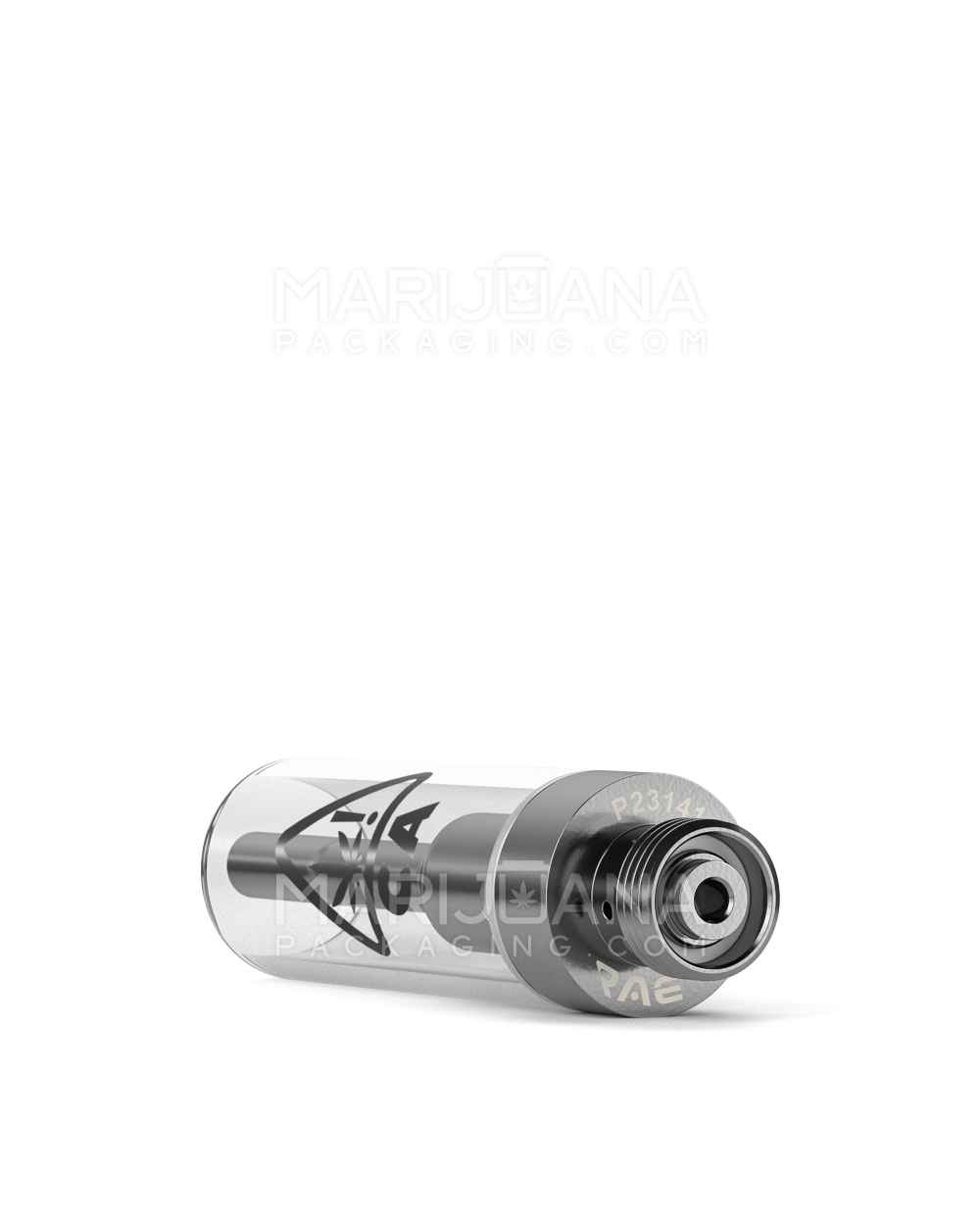 RAE California Universal Symbol | Ceramic Core Glass Vape Cartridge w/ 2mm Aperture | 1mL - Arbor Press - 100 Count - 4