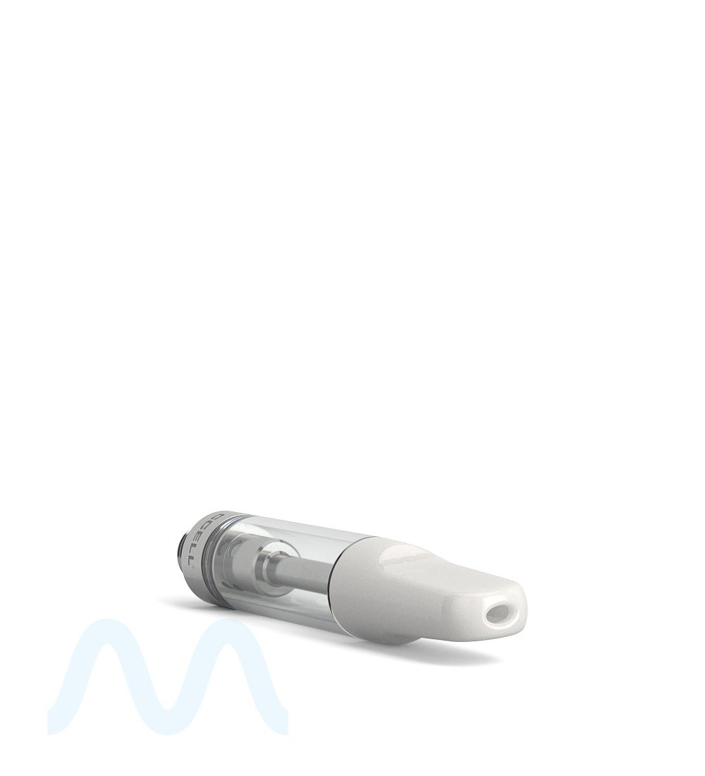 CCELL | TH2 - SE Glass Vape Cartridge with White Ceramic Mouthpiece | 1mL - Snap Fit - 100 Count - 4