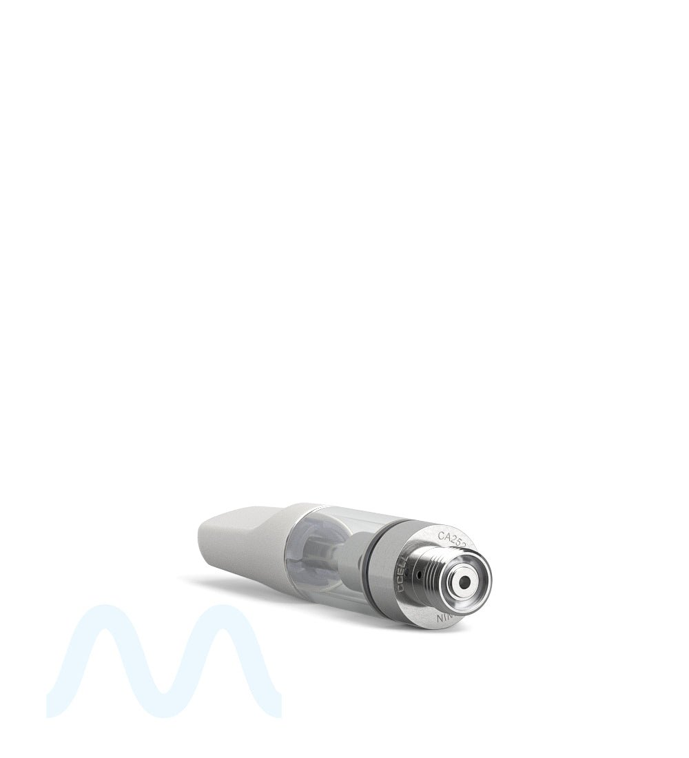 CCELL | TH2 - SE Therma Plastic Vape Cartridge with White Ceramic Mouthpiece | 0.5mL - Snap Fit - 100 Count - 3