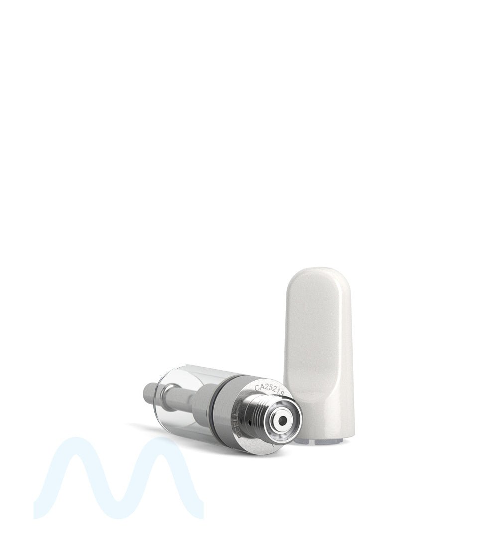 CCELL | TH2 - SE Therma Plastic Vape Cartridge with White Ceramic Mouthpiece | 0.5mL - Snap Fit - 100 Count - 7