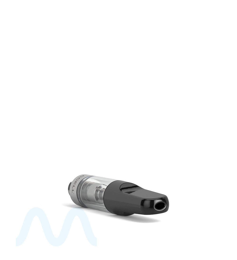 CCELL | TH2 - SE Glass Vape Cartridge with Black Ceramic Mouthpiece | 0.5mL - Snap Fit - 100 Count - 4