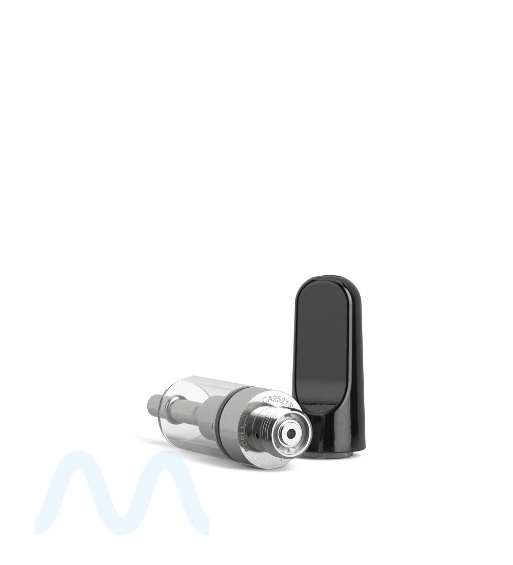 CCELL | TH2 - SE Glass Vape Cartridge with Black Ceramic Mouthpiece | 0.5mL - Snap Fit - 100 Count - 7