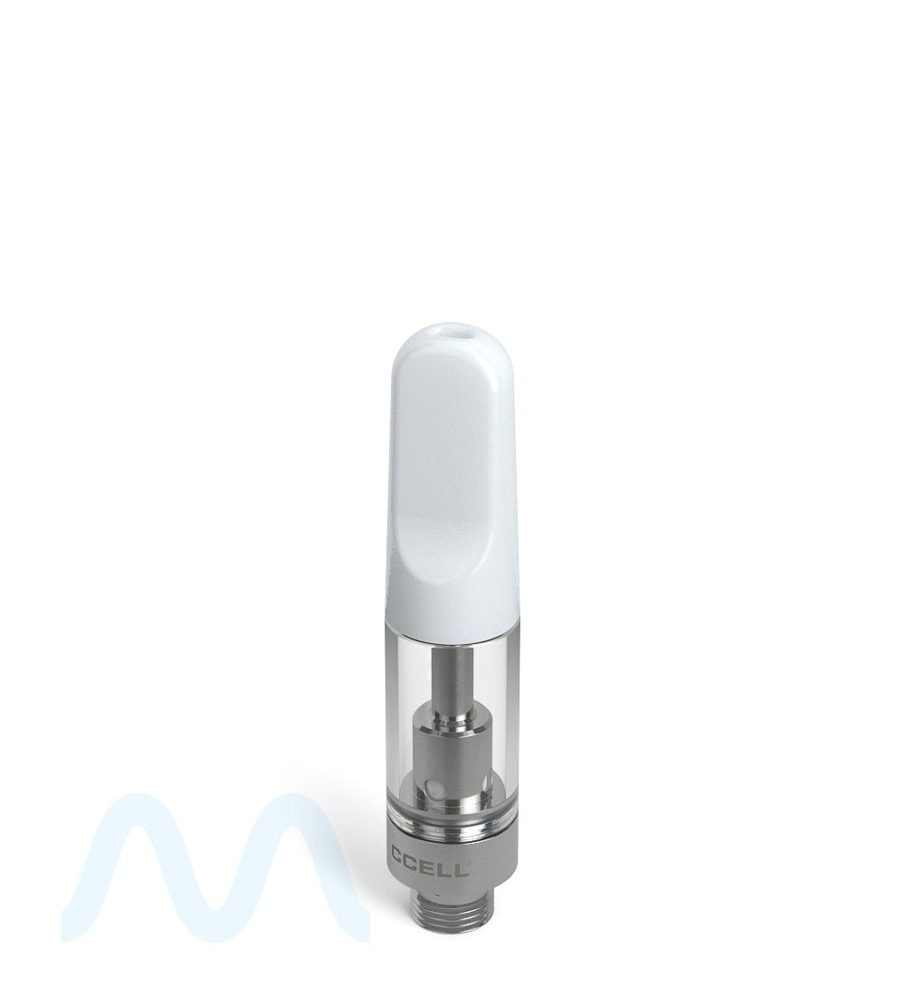 CCELL | TH2 - SE Therma Plastic Vape Cartridge with White Plastic Mouthpiece | 0.5mL - Snap Fit - 100 Count - 2