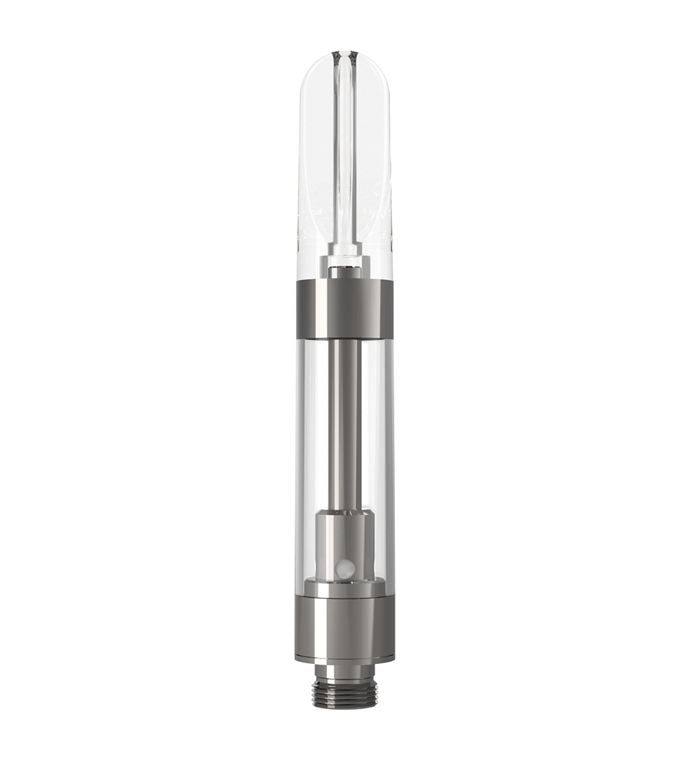 CCELL | M6T - SE Therma Plastic Vape Cartridge with Clear Barrel Plastic Mouthpiece | 1mL - Snap Fit - 100 Count - 1