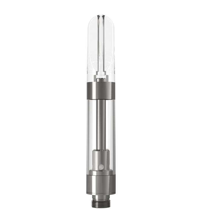 CCELL | M6T-SE Therma Plastic Vape Cartridge with Clear Barrel Plastic Mouthpiece | 1mL - Snap Fit - 100 Count Image