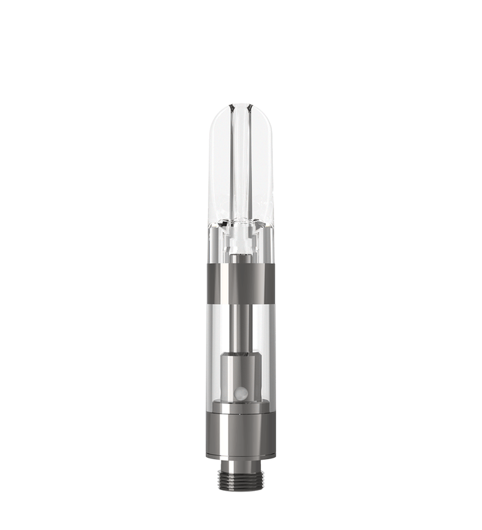 CCELL | M6T-SE Therma Plastic Vape Cartridge with Clear Barrel Plastic Mouthpiece | 0.5mL - Snap Fit - 100 Count Image