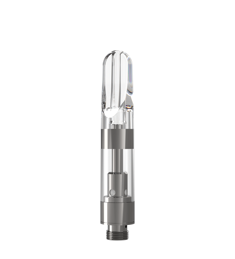 CCELL | M6T - SE Therma Plastic Vape Cartridge with Clear Barrel Plastic Mouthpiece | 0.5mL - Snap Fit - 100 Count - 2